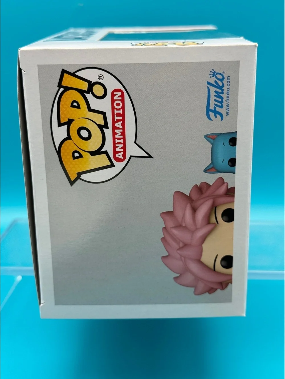 Todd Haberkorn Signed Natsu with Happy fairy tail Funko 2285 with MAS COA